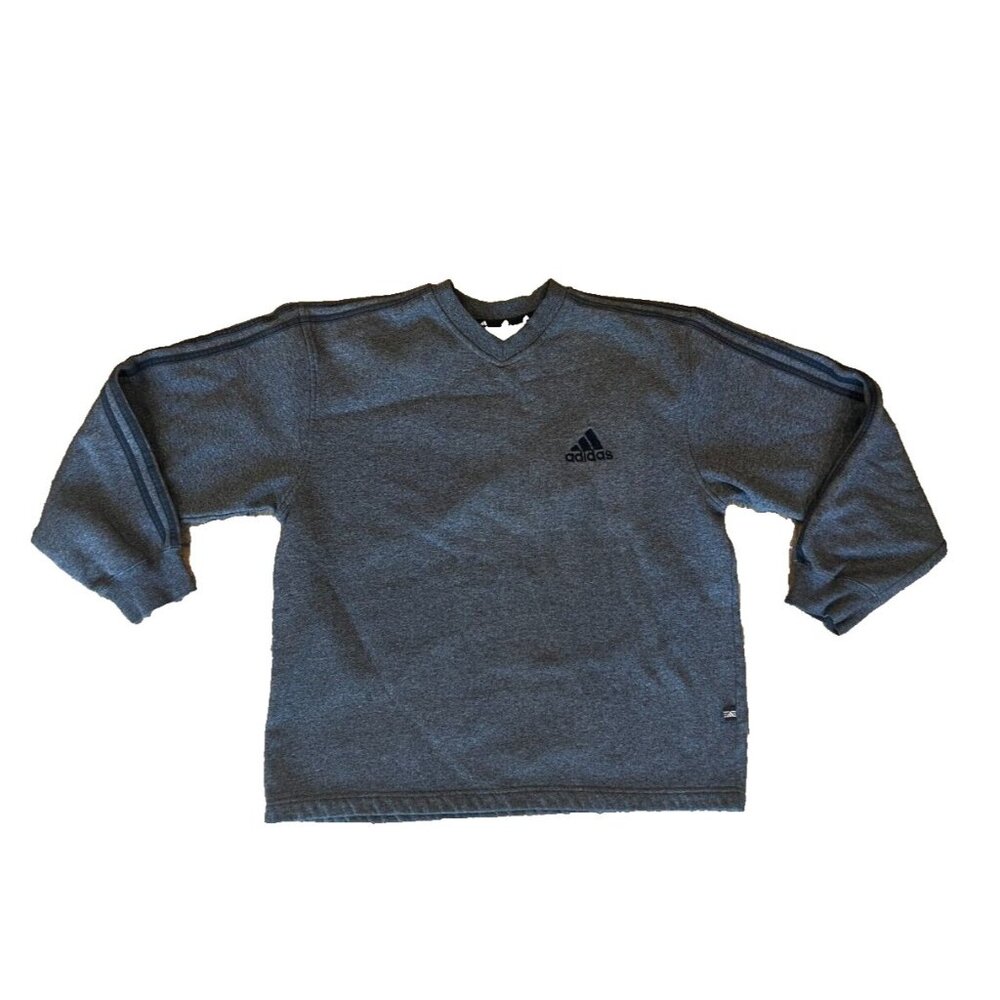 Vintage 90s Adidas Grey Crew Neck